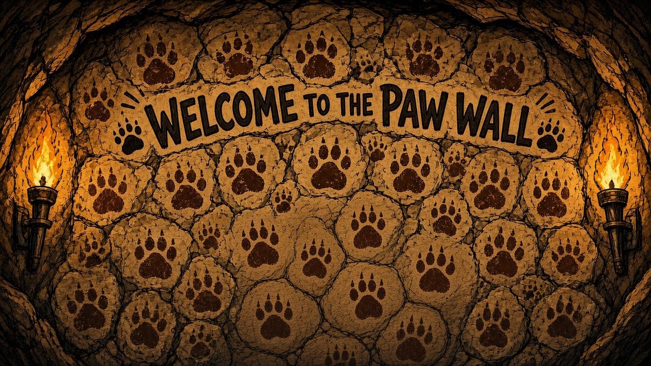 Welcome to the Paw Wall