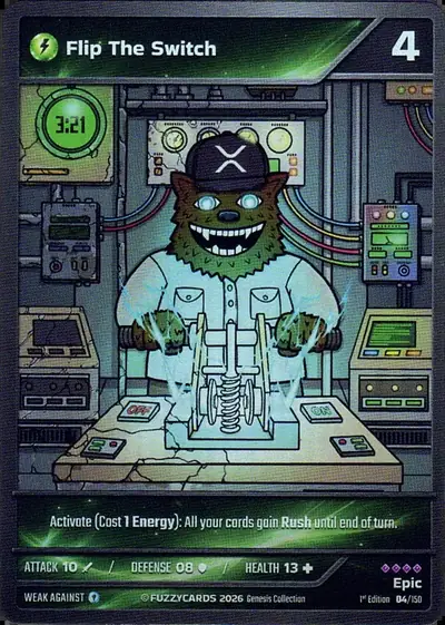Flip The Switch card