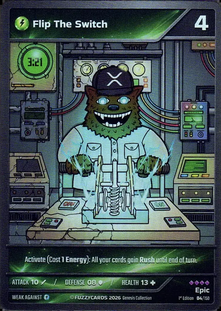 Flip The Switch card