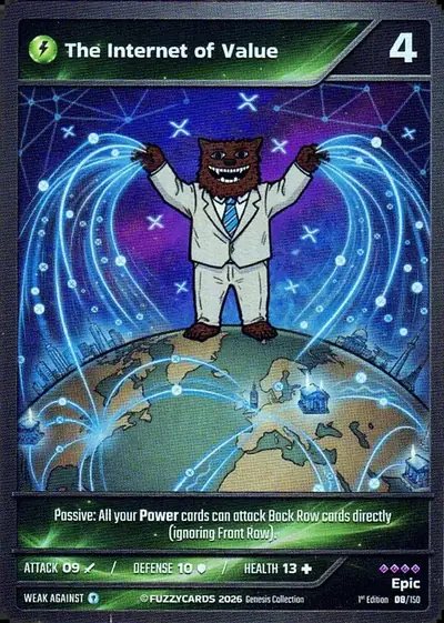 The Internet of Value card