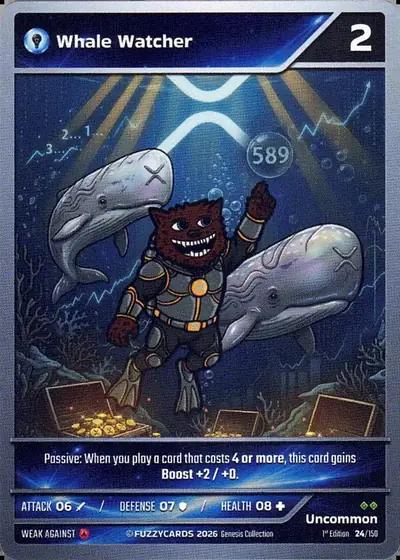 Whale Watcher card
