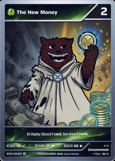 The New Money card