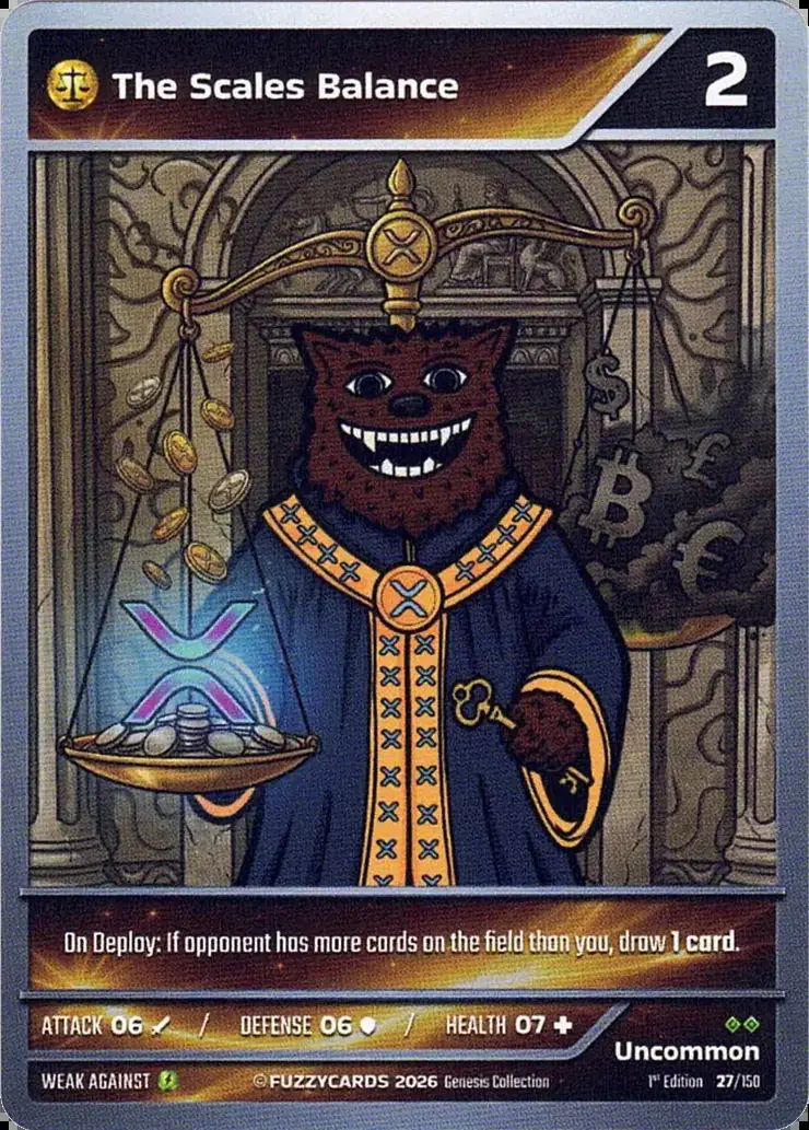 The Scales Balance card