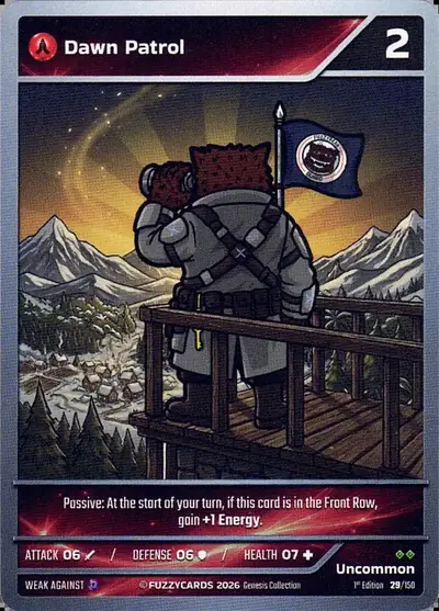 Dawn Patrol card