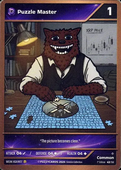 Puzzle Master card