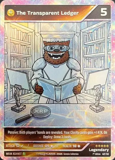 The Transparent Ledger card