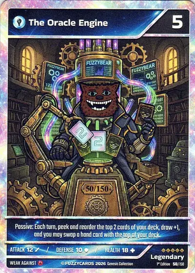 The Oracle Engine card