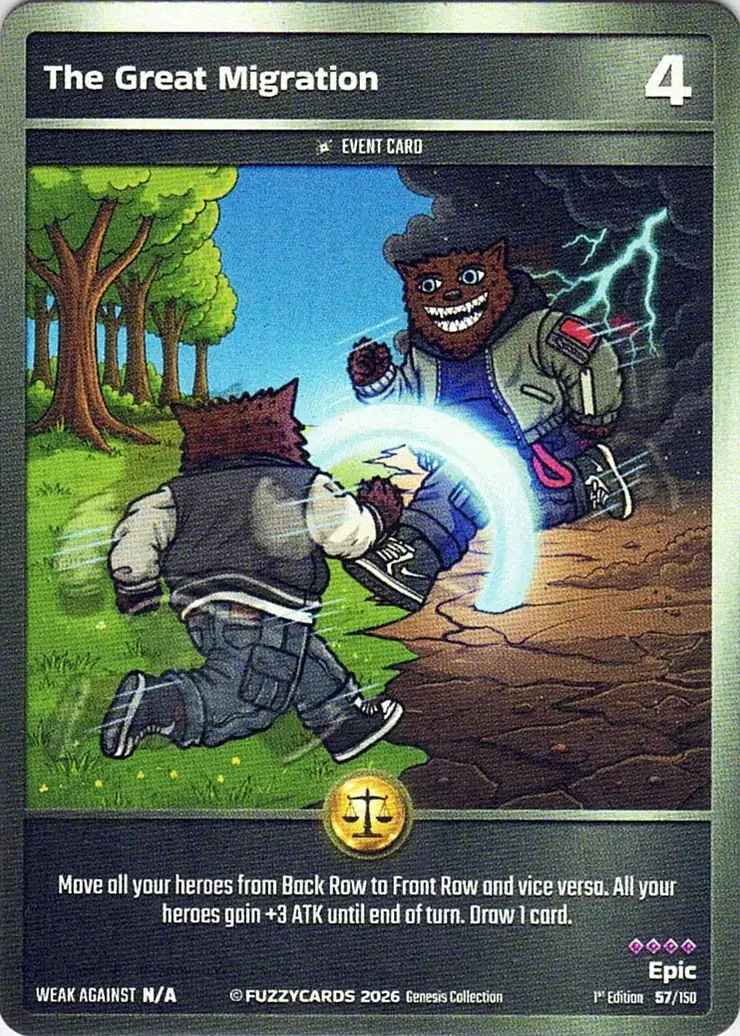 The Great Migration card