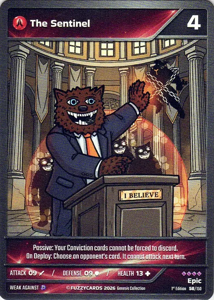 The Sentinel card