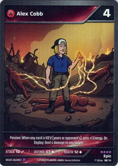Alex Cobb card