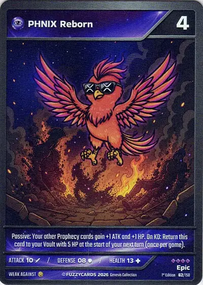 PHNIX Reborn card