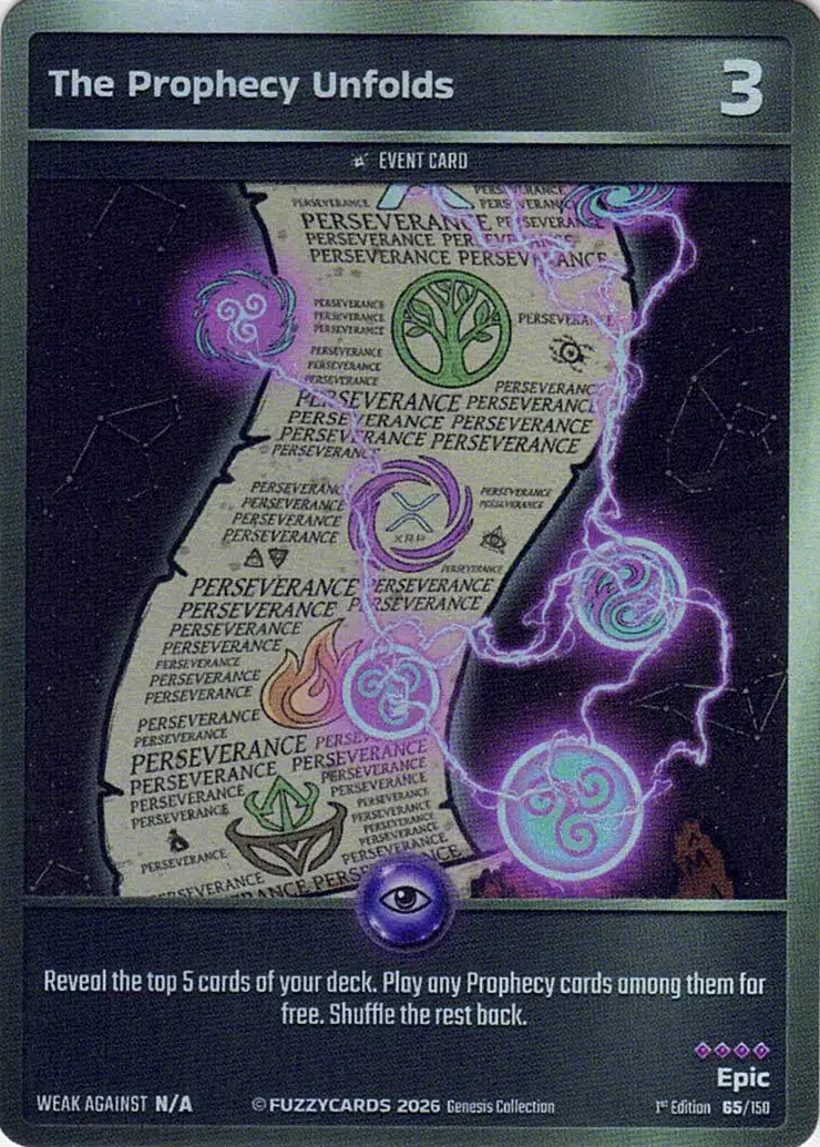 The Prophecy Unfolds card