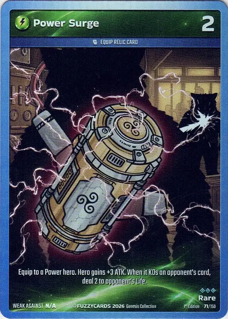 Power Surge card