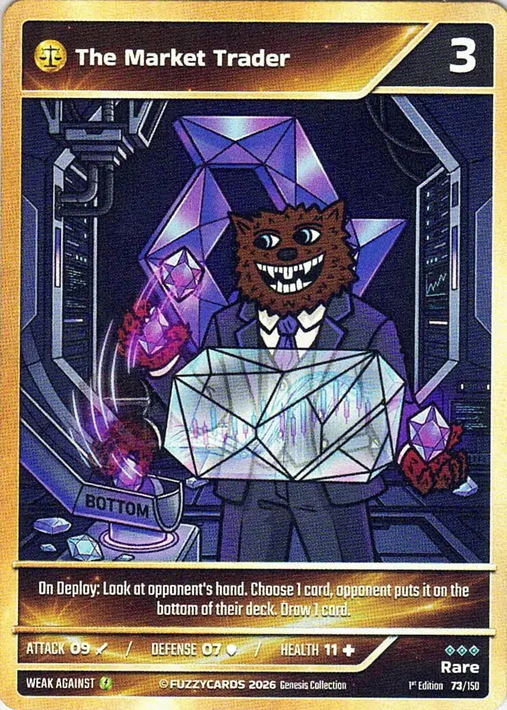 The Market Trader card