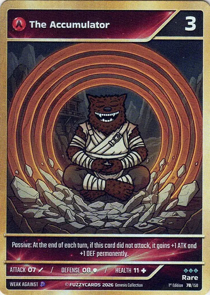 The Accumulator card