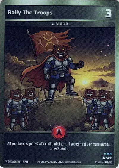 Rally The Troops card
