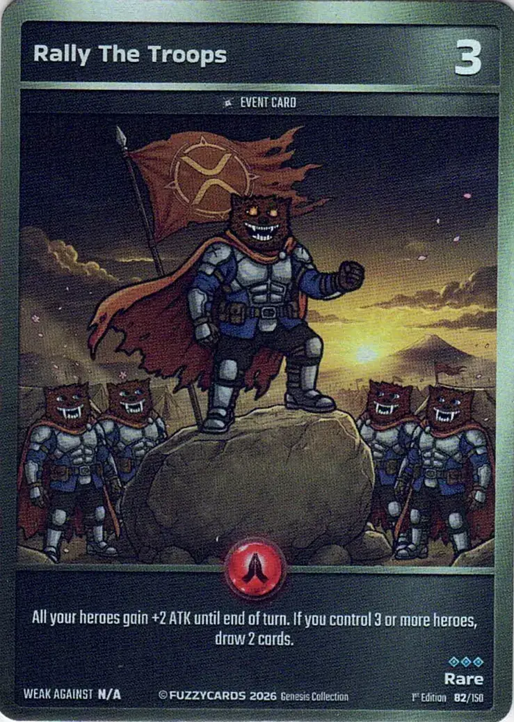 Rally The Troops card