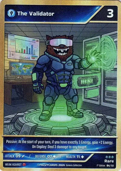 The Validator card