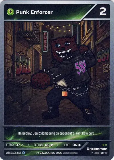 Punk Enforcer card