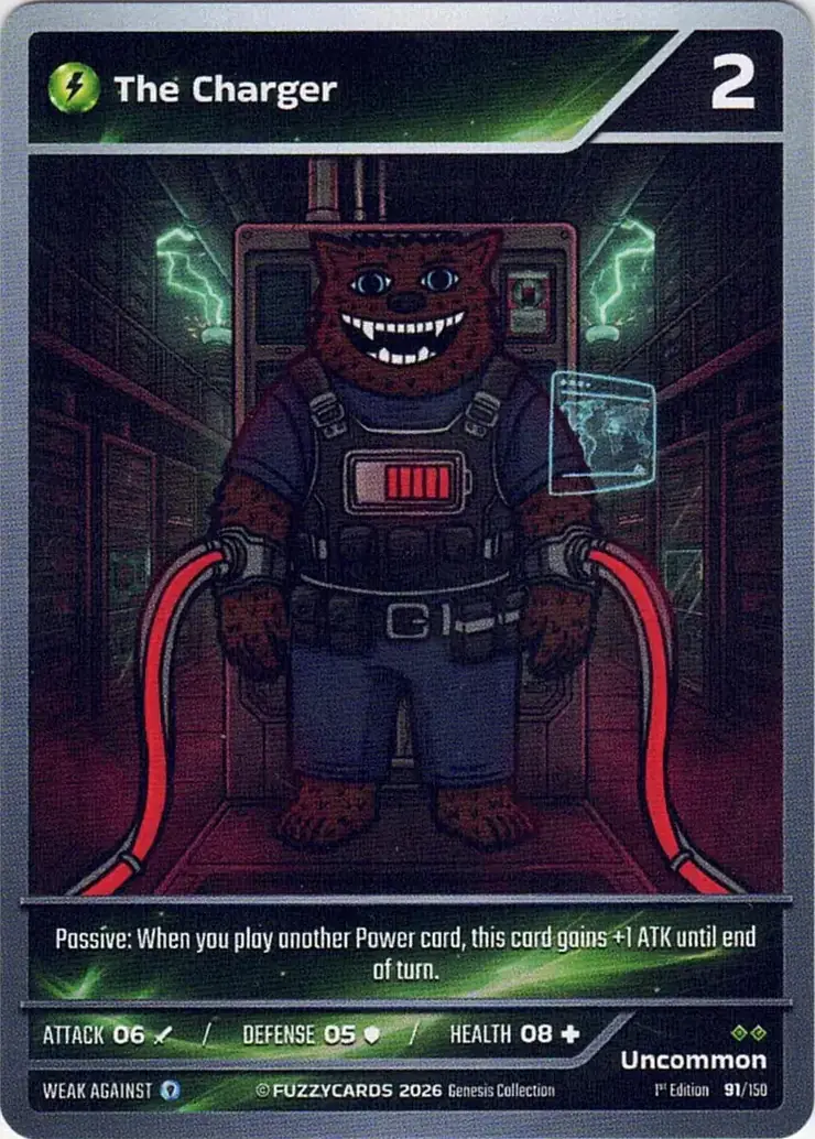 The Charger card