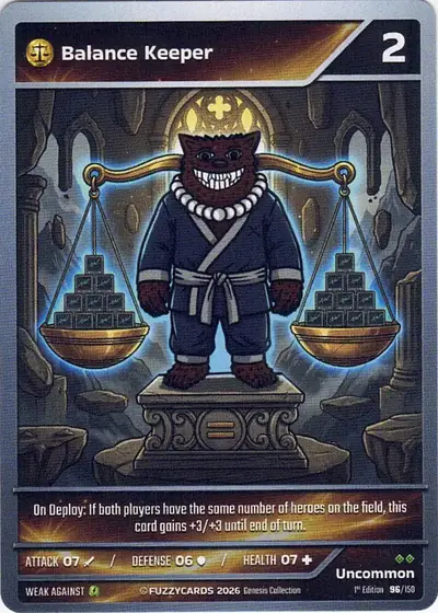 Balance Keeper card