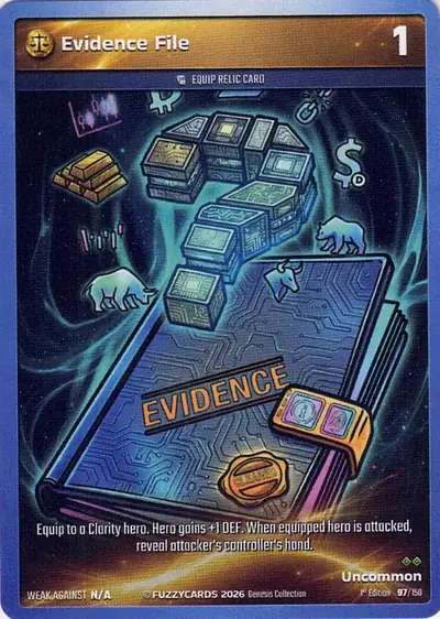 Evidence File card