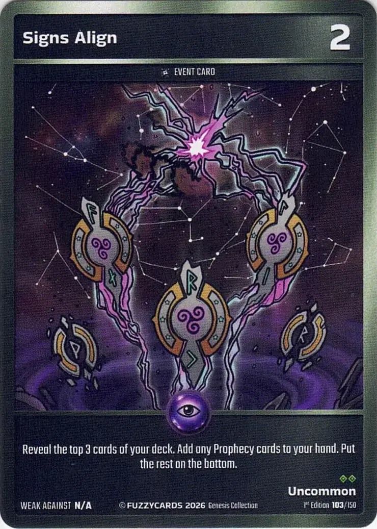 Signs Align card