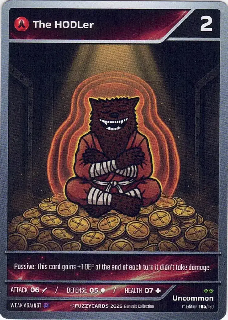 The HODLer card
