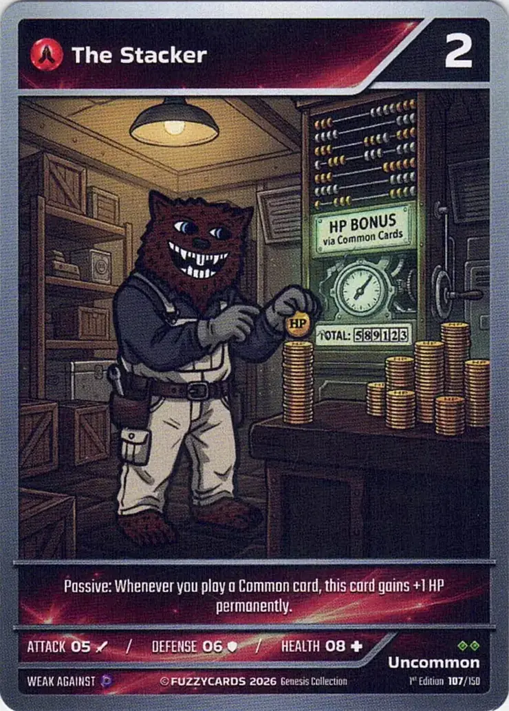 The Stacker card