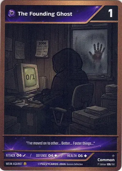 The Founding Ghost card