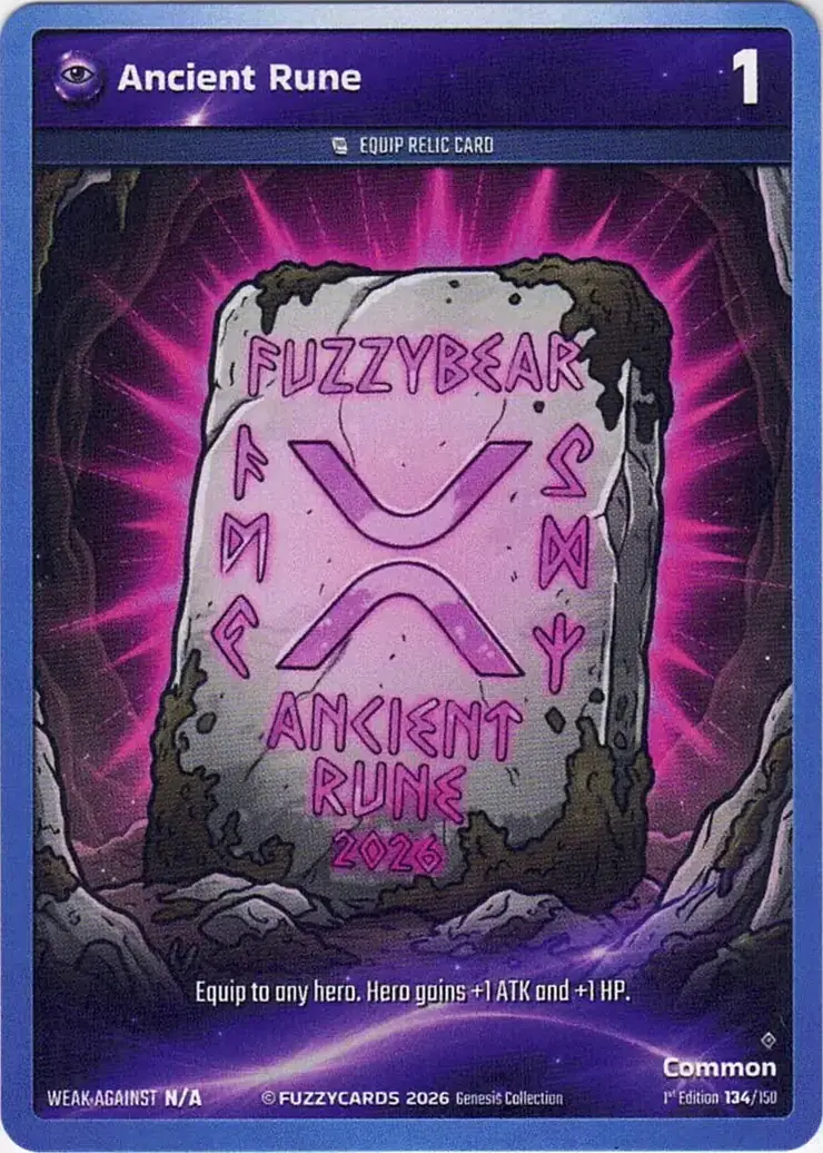 Ancient Rune card