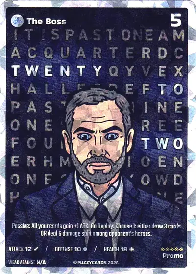 The Boss card