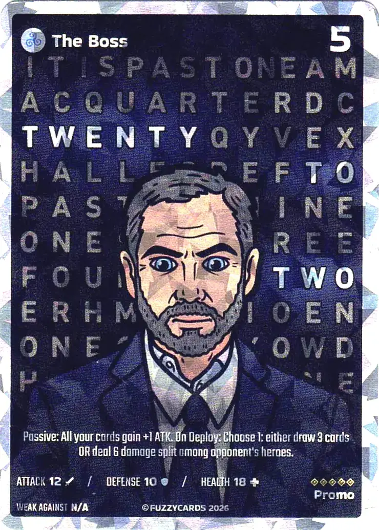 The Boss card