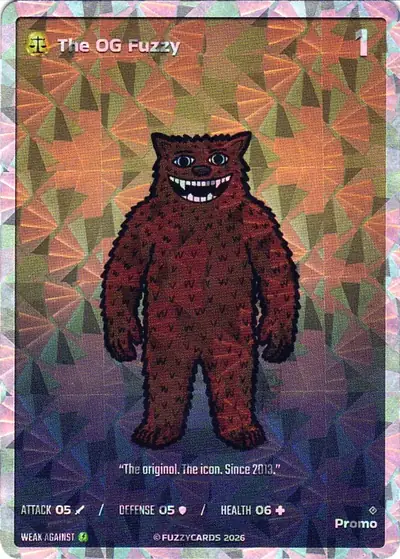 The OG Fuzzy card